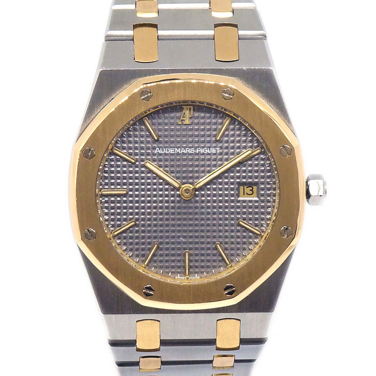 Audemars Piguet Royal Oak Ref.56143SA Quartz Watch SS 18KYG