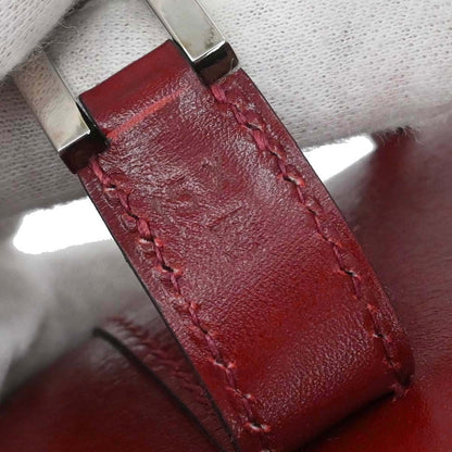 Hermes Rouge H Box Calf Drag 2 27 Handbag □F