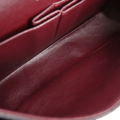 Chanel Black Caviar Skin Medium Classic Double Flap Shoulder Bag