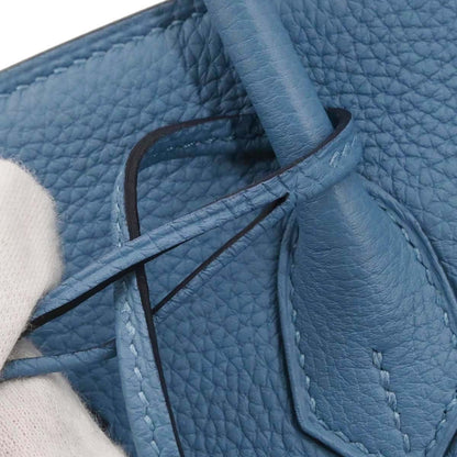Hermes Azur Togo Birkin 25 Handbag