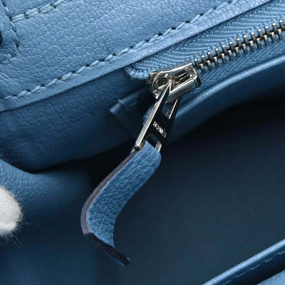 Hermes Azur Togo Birkin 25 Handbag