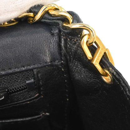 Chanel * Black Lizard Mini Classic Square Flap Bag 17