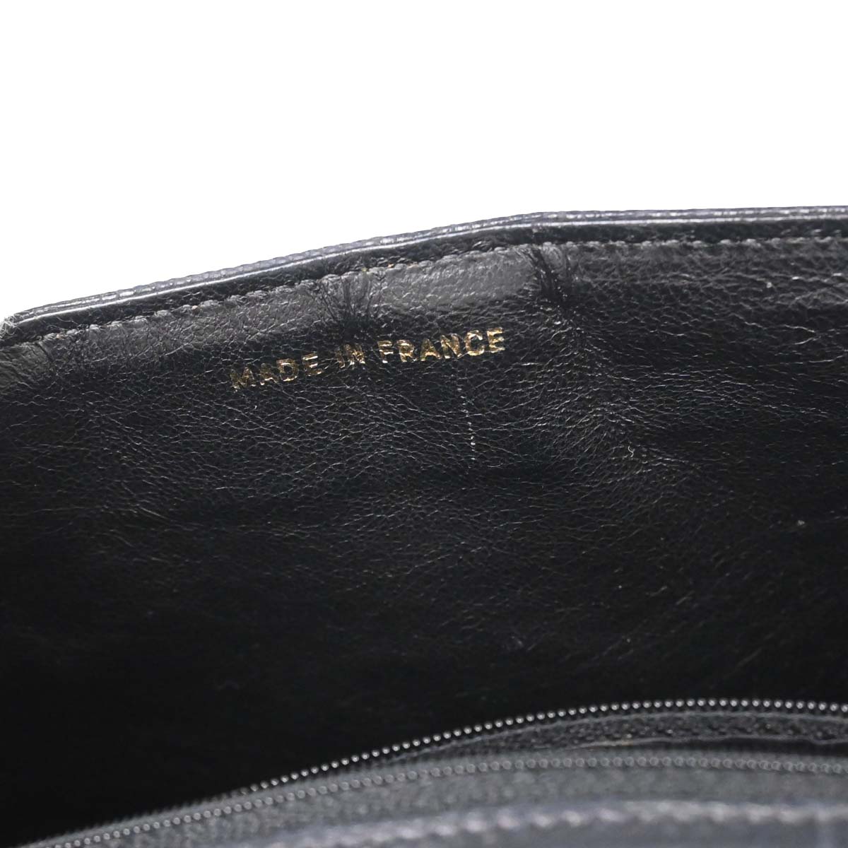 Chanel * Black Lizard Mini Classic Square Flap Bag 17