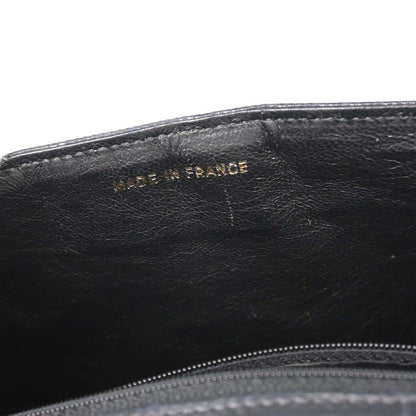 Chanel * Black Lizard Mini Classic Square Flap Bag 17