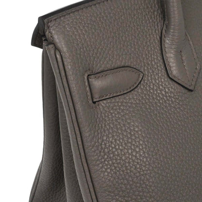 Hermes Etain Togo Birkin 30 Handbag