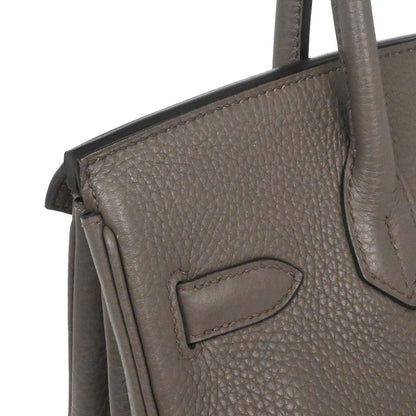 Hermes Etain Togo Birkin 30 Handbag