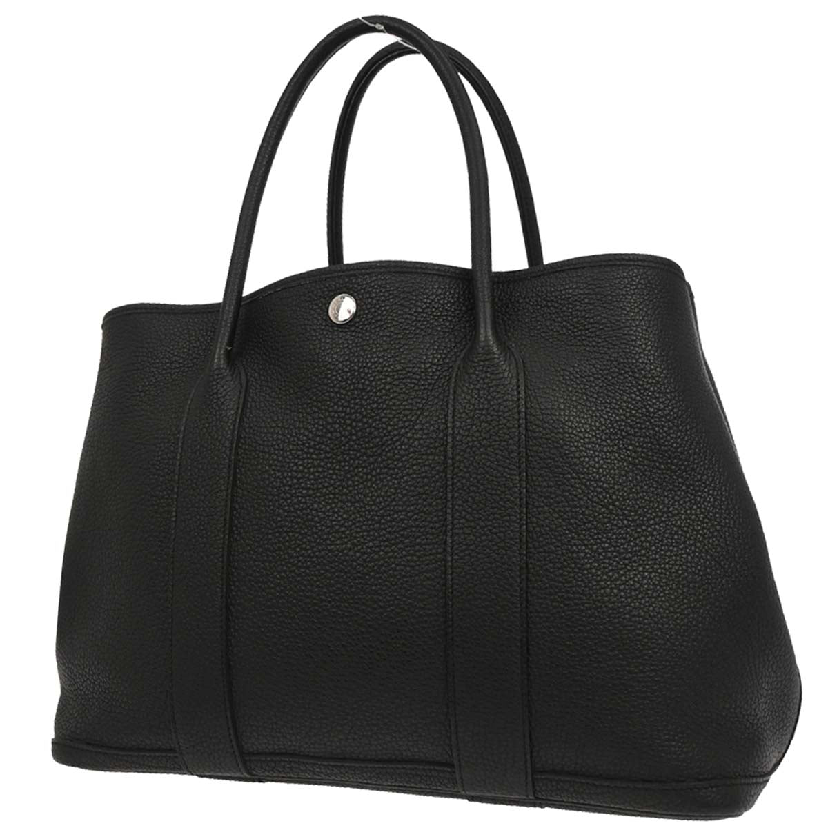 Hermes Black Negonda Garden Party 36 PM Tote Handbag