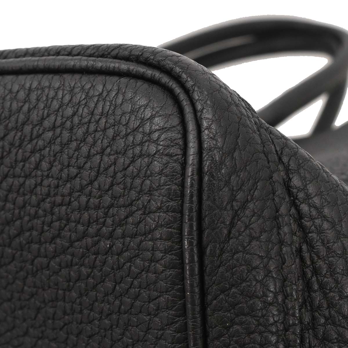Hermes Black Negonda Garden Party 36 PM Tote Handbag