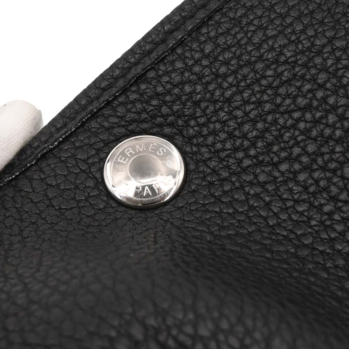 Hermes Black Negonda Garden Party 36 PM Tote Handbag