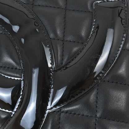 Chanel Black Calfskin Cambon Ligne Tote Handbag