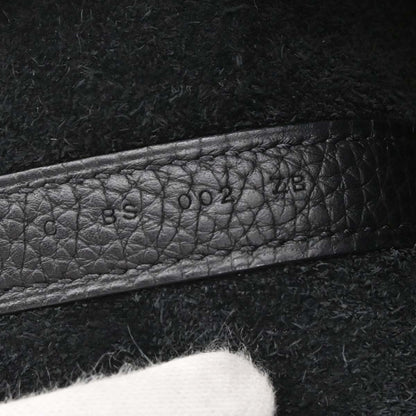 Hermes Black Taurillon Clemence Picotin Lock 22 MM Handbag