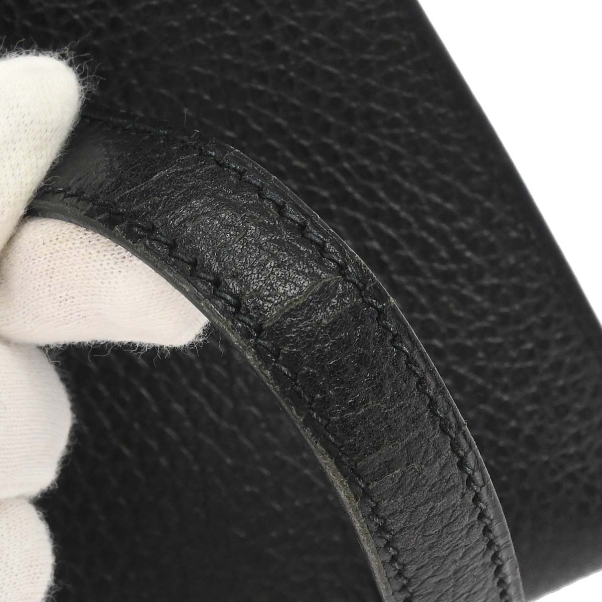 Hermes Black Ardennes Kelly 28 Sellier 2way Shoulder Handbag