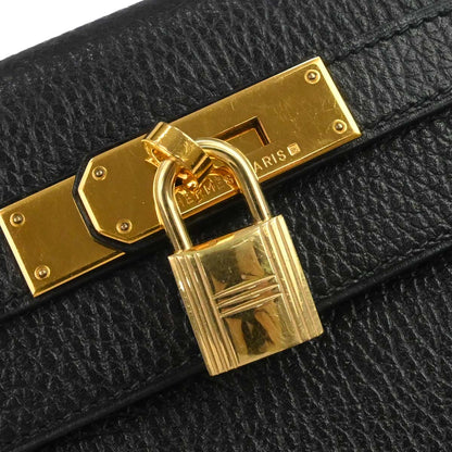 Hermes Black Ardennes Kelly 28 Sellier 2way Shoulder Handbag