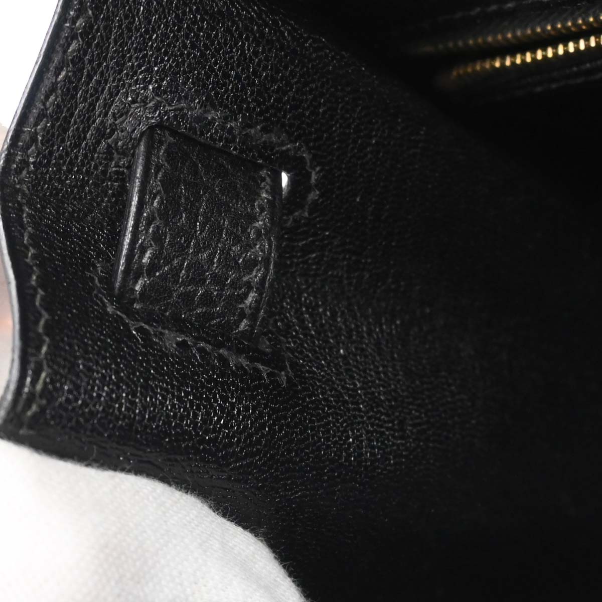 Hermes Black Ardennes Kelly 28 Sellier 2way Shoulder Handbag