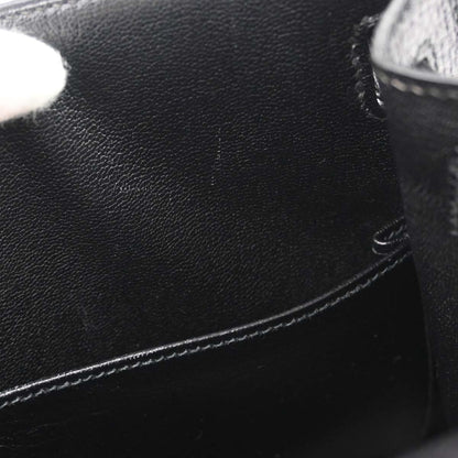 Hermes Black Ardennes Kelly 28 Sellier 2way Shoulder Handbag