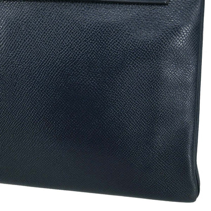 Hermes Navy Courchevel Kelly 28 Retourne 2way Shoulder Handbag