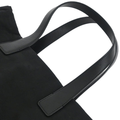 Chanel 2008-2009 Black Jacquard Nylon Travel Line Tote Bag