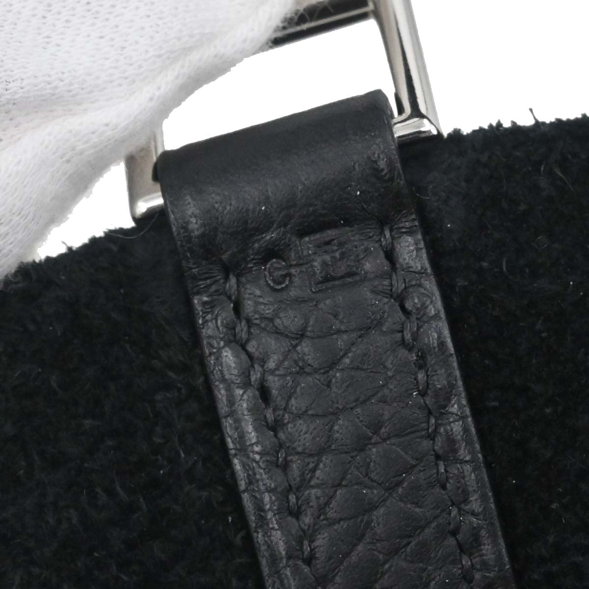 Hermes Black Taurillon Clemence Picotin 18 PM Handbag