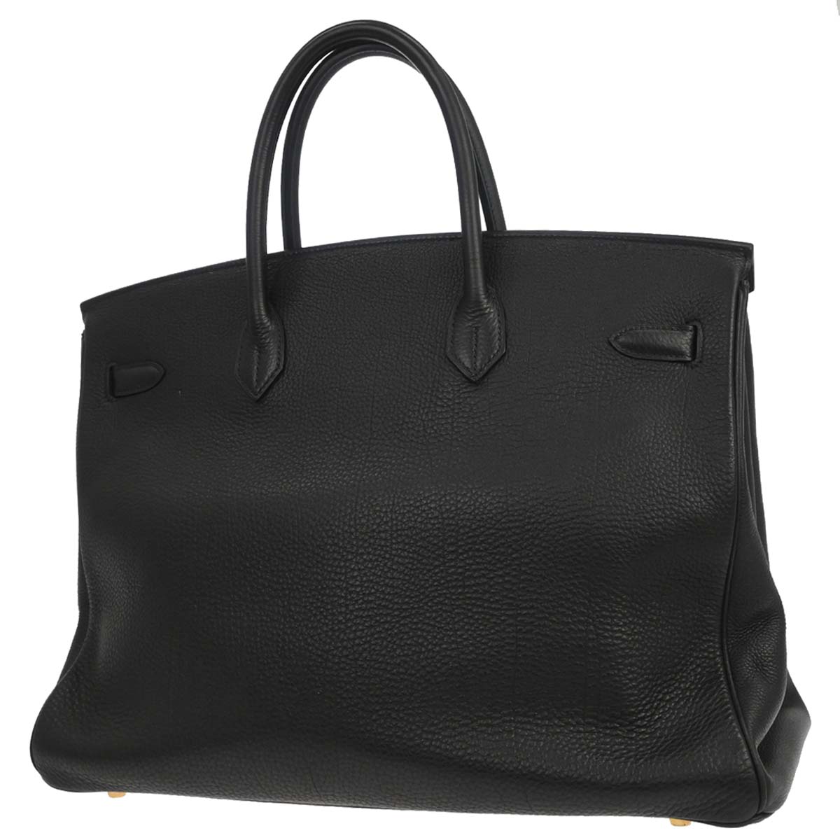 Hermes Black Togo Birkin 40 Handbag
