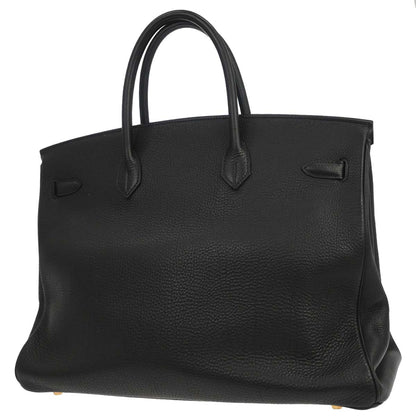 Hermes Black Togo Birkin 40 Handbag