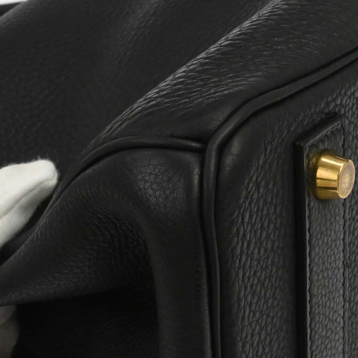 Hermes Black Togo Birkin 40 Handbag