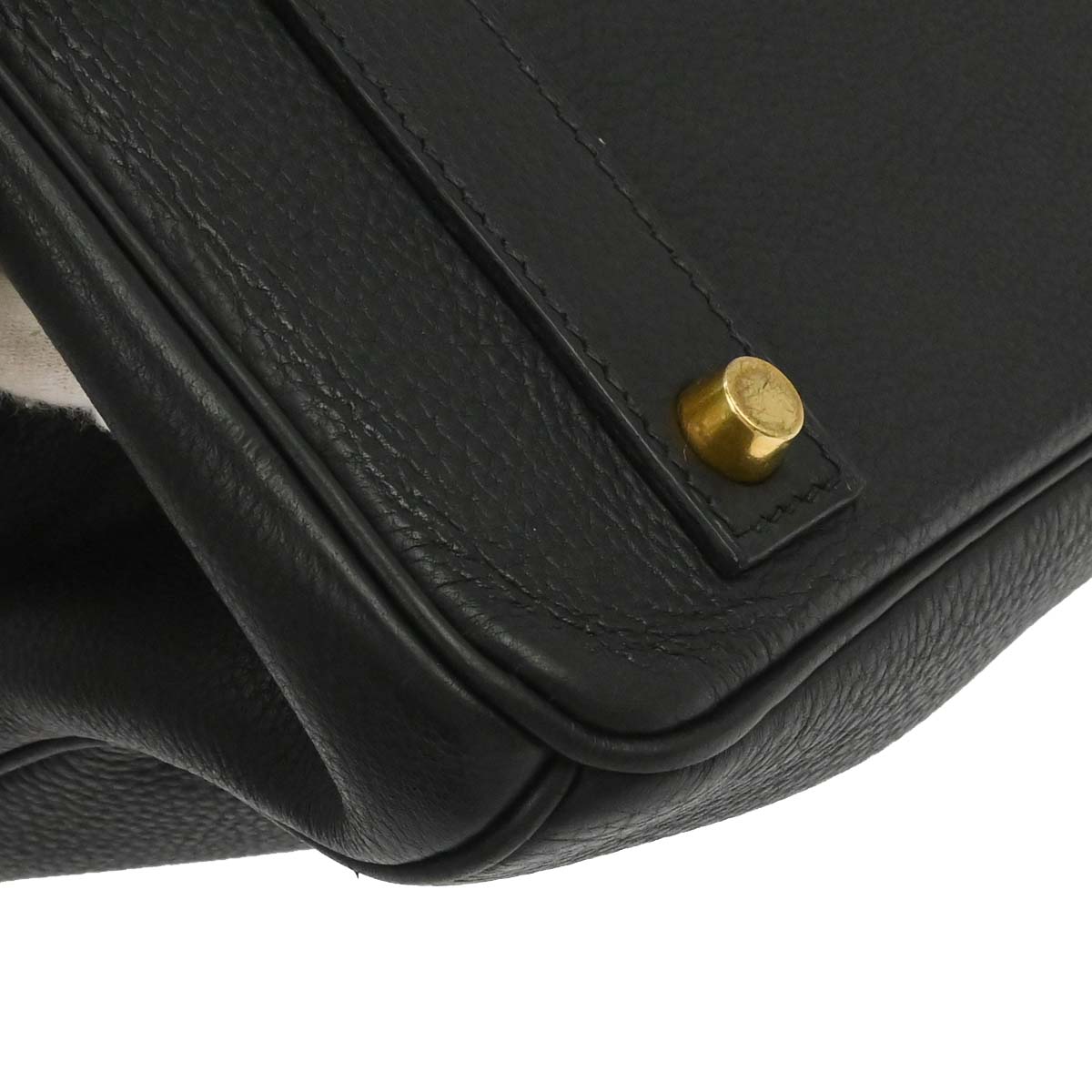 Hermes Black Togo Birkin 40 Handbag