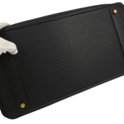 Hermes Black Togo Birkin 40 Handbag