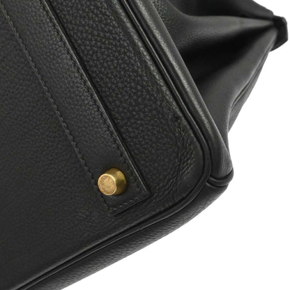 Hermes Black Togo Birkin 40 Handbag