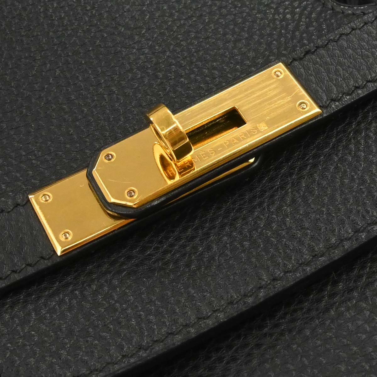 Hermes Black Togo Birkin 40 Handbag