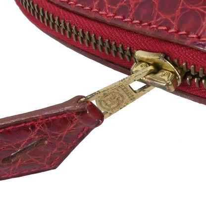 Hermes * Rouge H Alligator Bolide 31 Handbag