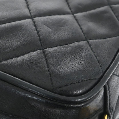 Chanel 1994-1996 Black Lambskin Camera Bag Mini