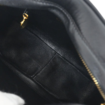 Chanel 1994-1996 Black Lambskin Camera Bag Mini
