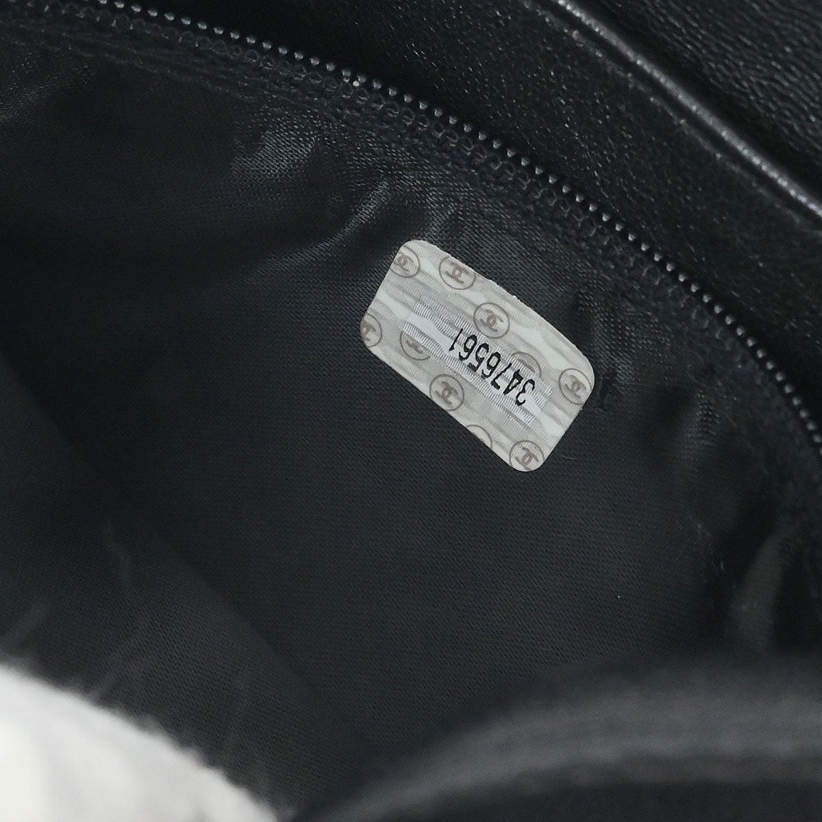 Chanel 1994-1996 Black Lambskin Camera Bag Mini