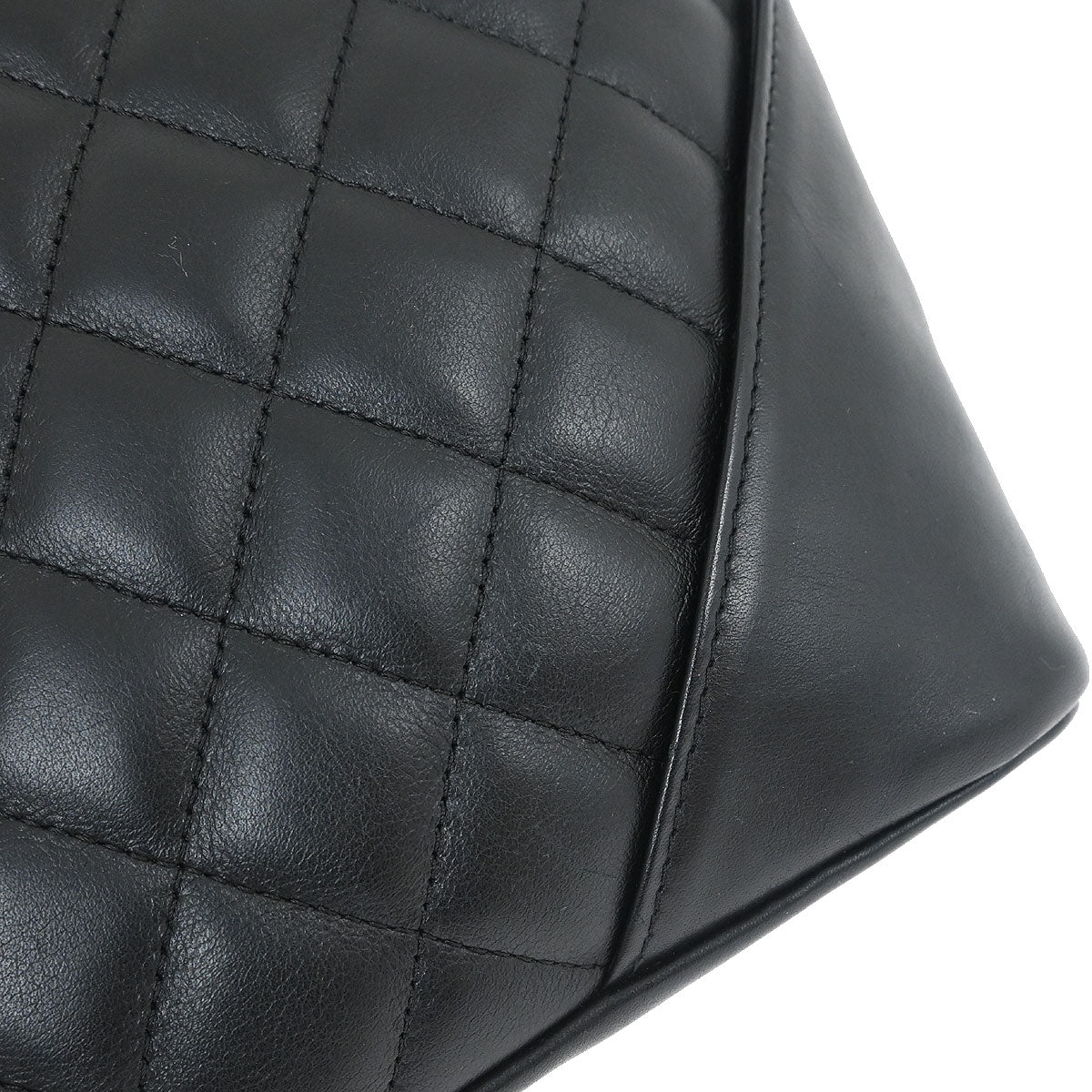 Chanel 2003-2004 Black Calfskin Cambon Ligne Tote Handbag