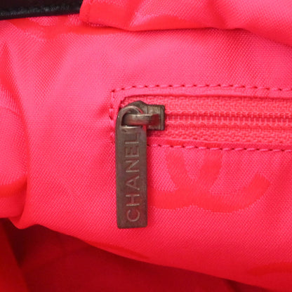 Chanel 2003-2004 Black Calfskin Cambon Ligne Tote Handbag