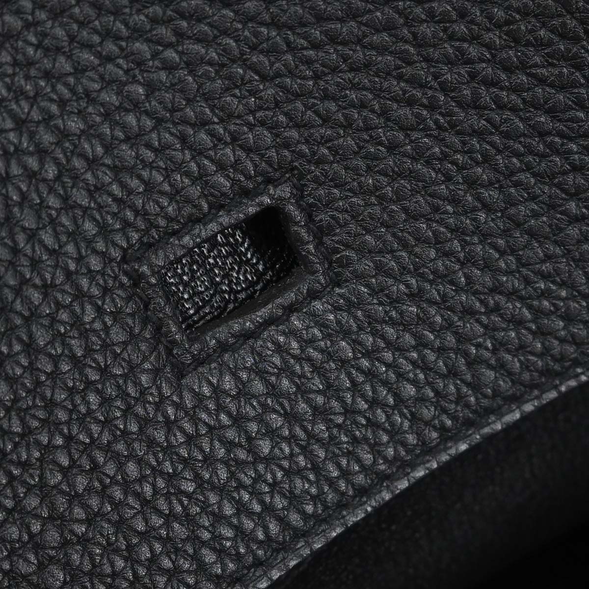 Hermes Black Taurillon Clemence Birkin 40 Handbag