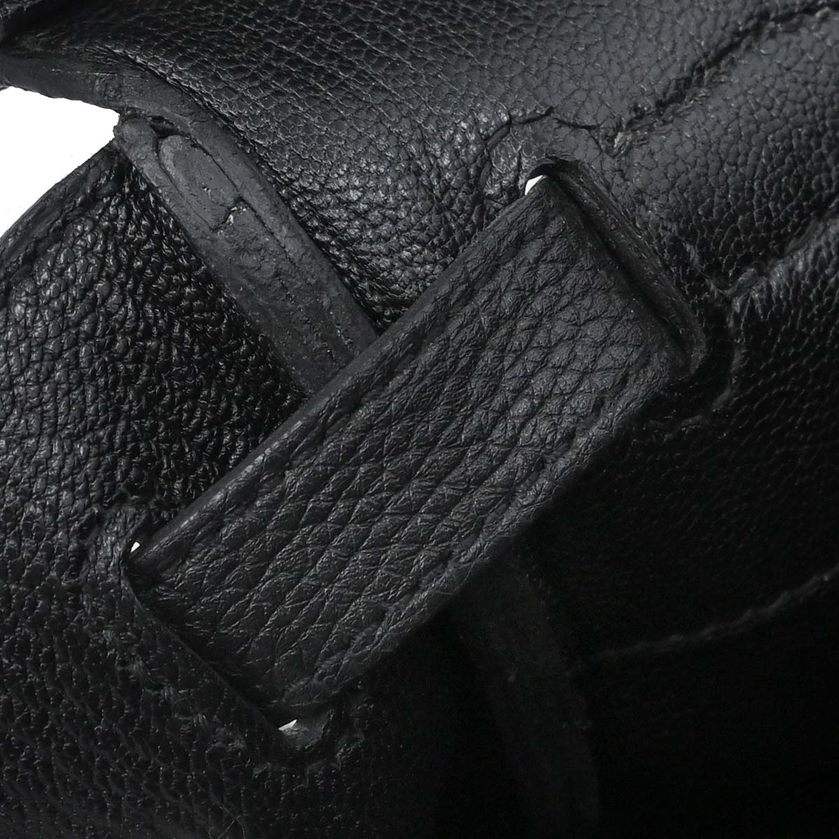 Hermes Black Taurillon Clemence Birkin 40 Handbag