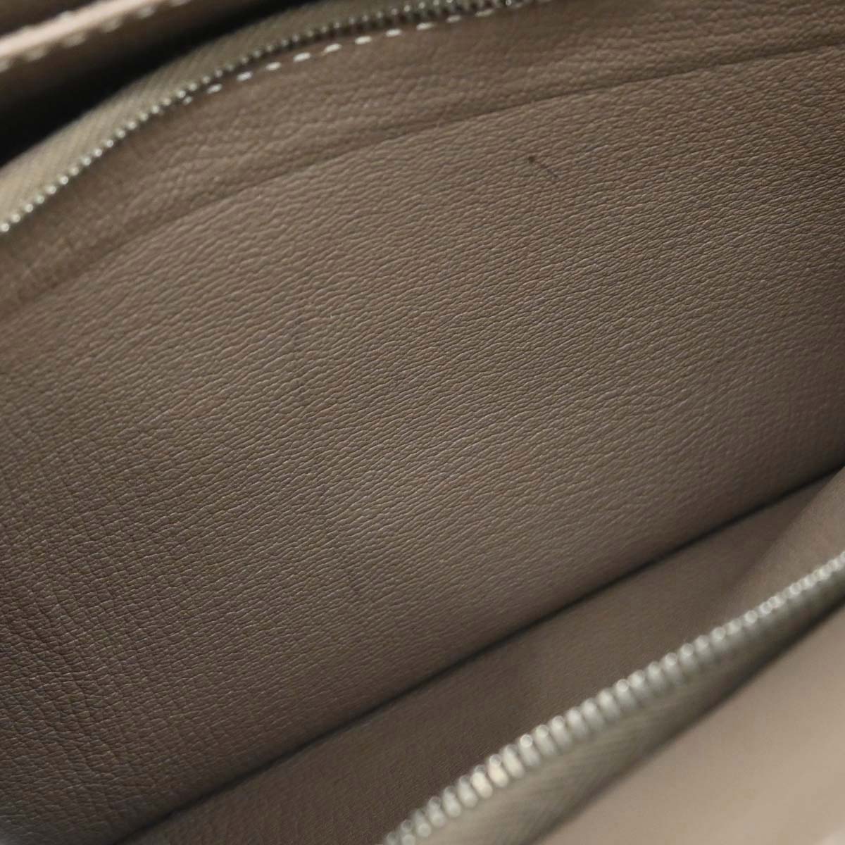 Hermes Etoupe Taurillon Clemence Jypsiere 34 Shoulder Bag