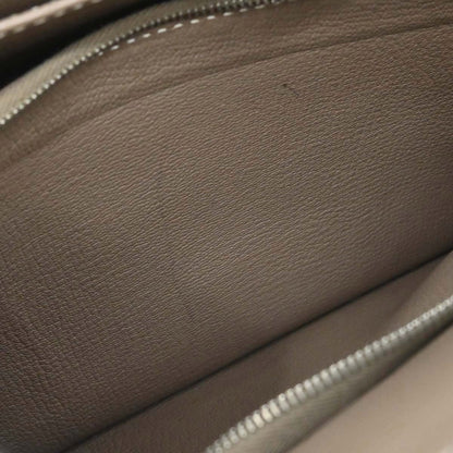 Hermes Etoupe Taurillon Clemence Jypsiere 34 Shoulder Bag