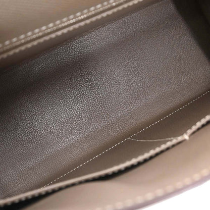Hermes Etoupe Epsom Kelly 32 Sellier 2way Shoulder Handbag