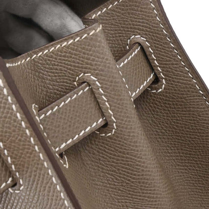 Hermes Etoupe Epsom Kelly 32 Sellier 2way Shoulder Handbag