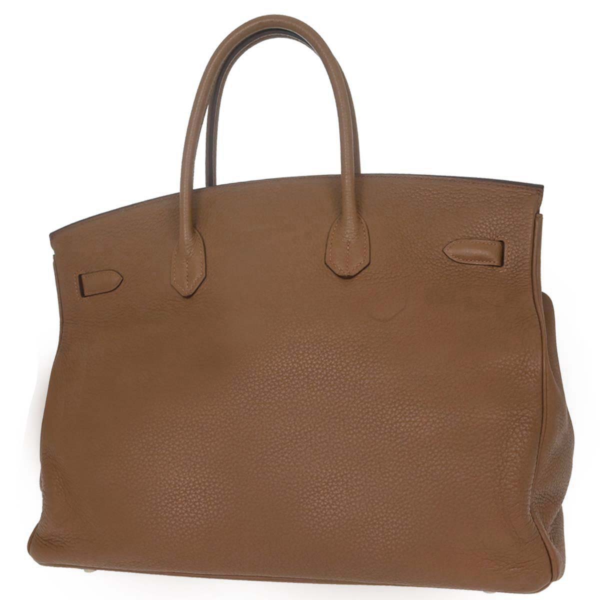 Hermes Alezan Taurillon Clemence Birkin 40 Handbag