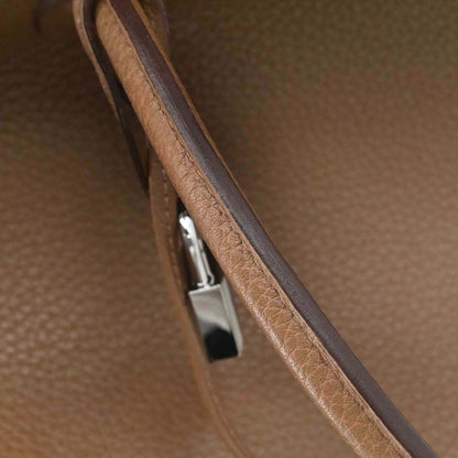 Hermes Alezan Taurillon Clemence Birkin 40 Handbag