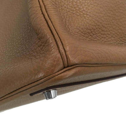 Hermes Alezan Taurillon Clemence Birkin 40 Handbag