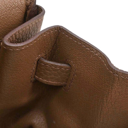 Hermes Alezan Taurillon Clemence Birkin 40 Handbag