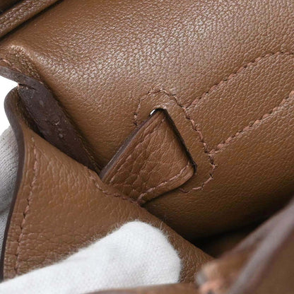 Hermes Alezan Taurillon Clemence Birkin 40 Handbag