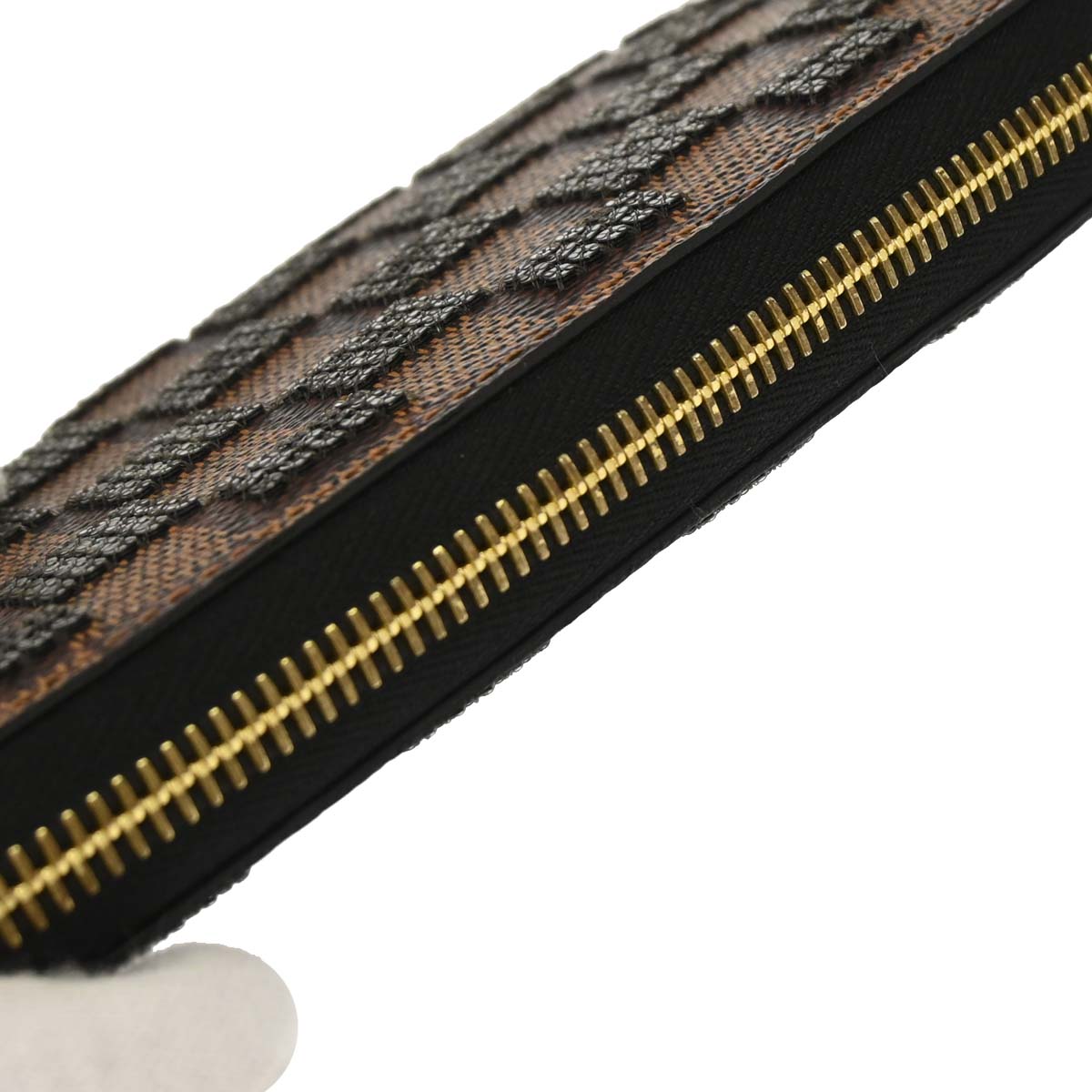 Louis Vuitton Sequins Damier Paillettes Zippy Long Wallet N63173