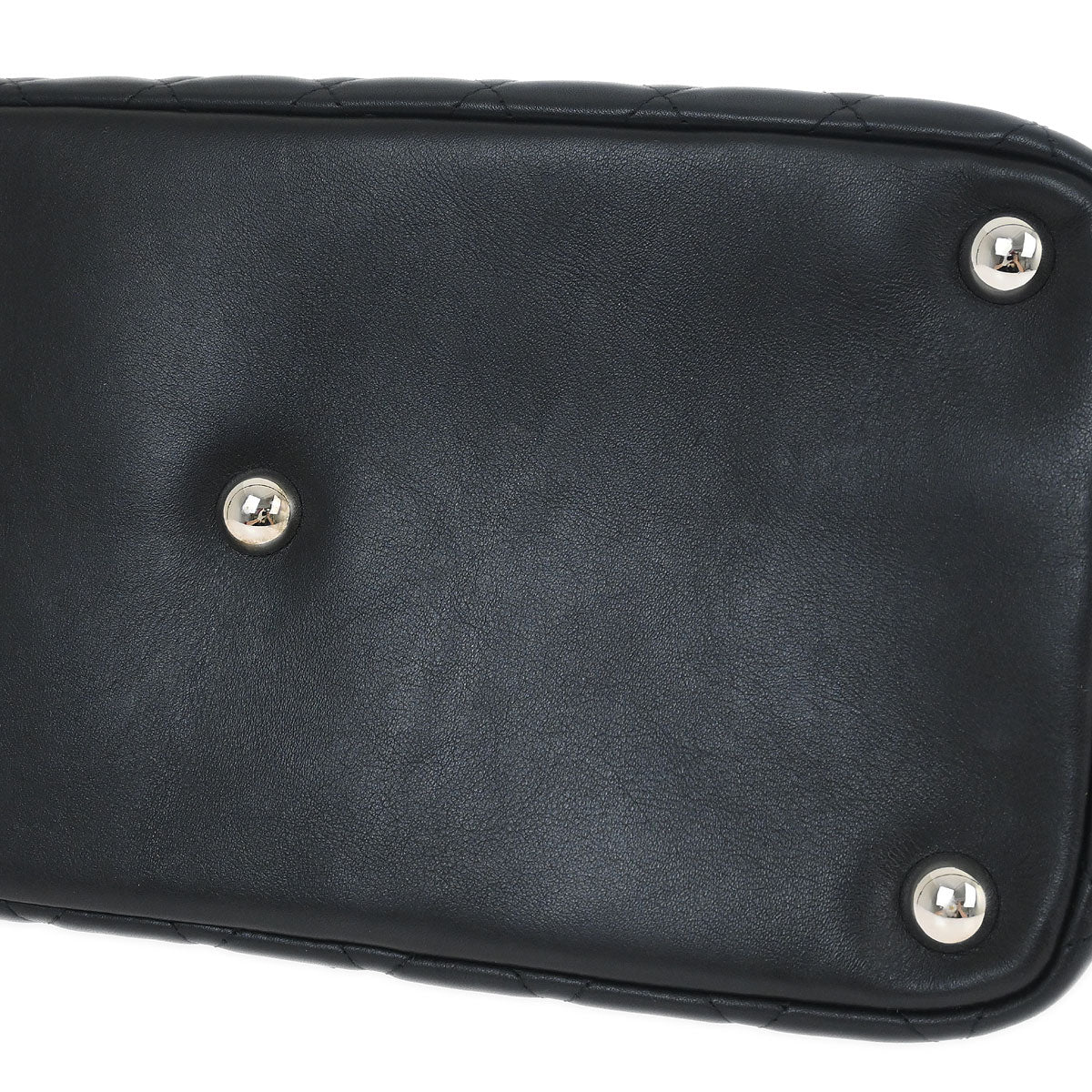 Chanel 2005-2006 Black Calfskin Cambon Ligne Tote Handbag