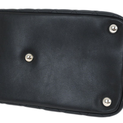 Chanel 2005-2006 Black Calfskin Cambon Ligne Tote Handbag