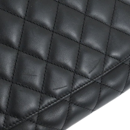Chanel 2005-2006 Black Calfskin Cambon Ligne Tote Handbag